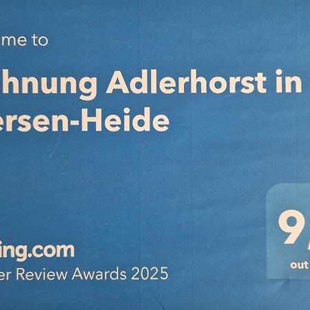 Wohnung Adlerhorst In Eversen-Heide Extérieur photo